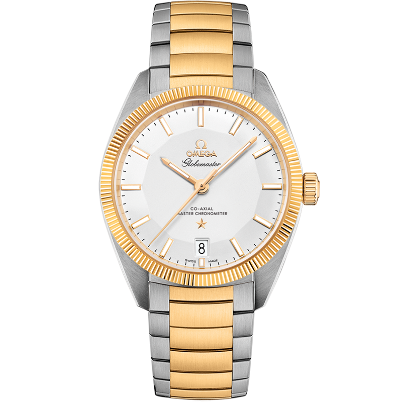 Omega CONSTELLATION GLOBEMASTER 39 mm, steel ‑ yellow gold on steel ‑ yellow gold 130.20.39.21.02.001