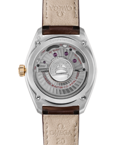 Alternative view of Omega CONSTELLATION GLOBEMASTER 39 mm, steel ‑ yellow gold on leather strap 130.23.39.21.02.001
