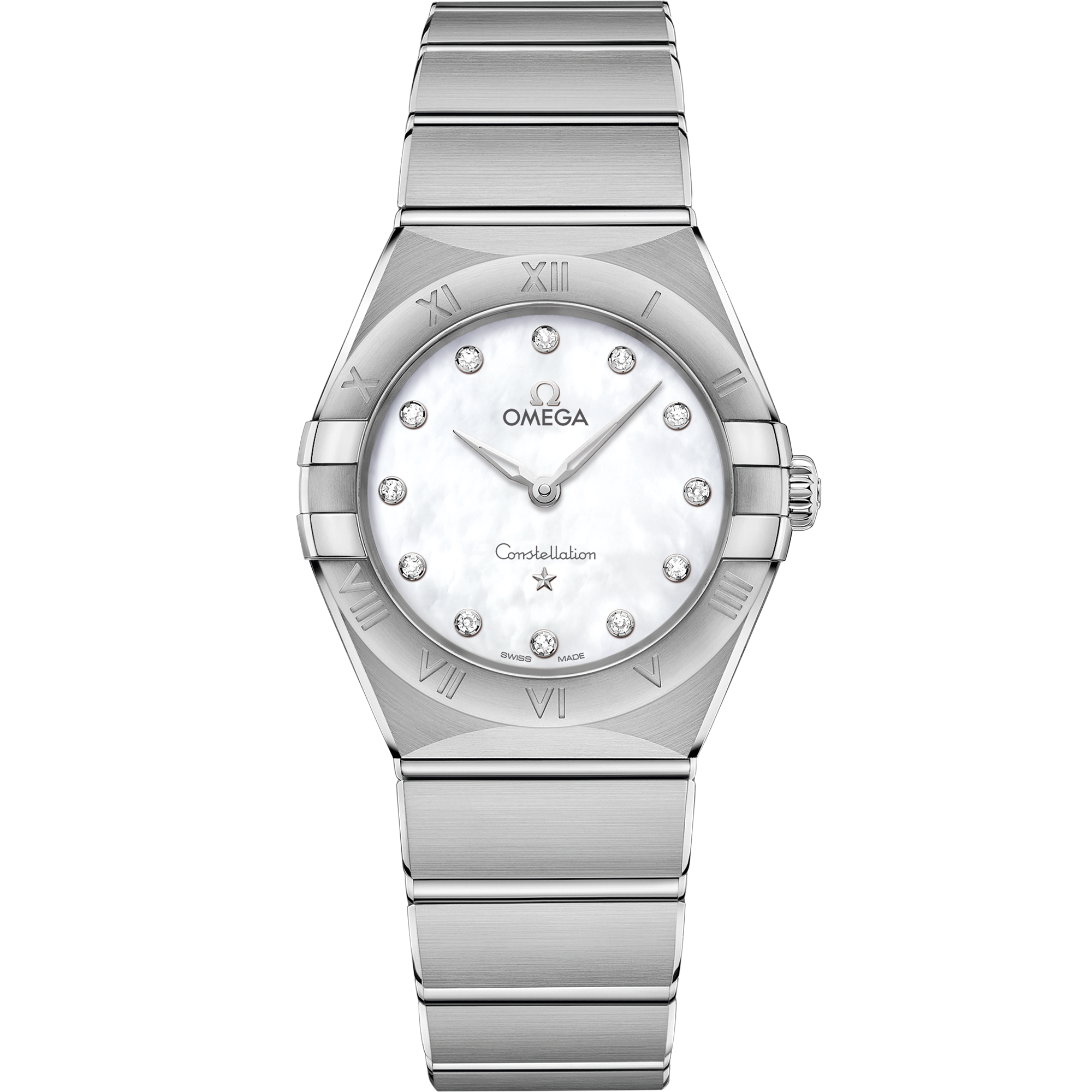 Omega CONSTELLATION 28 mm, steel on steel 131.10.28.60.55.001