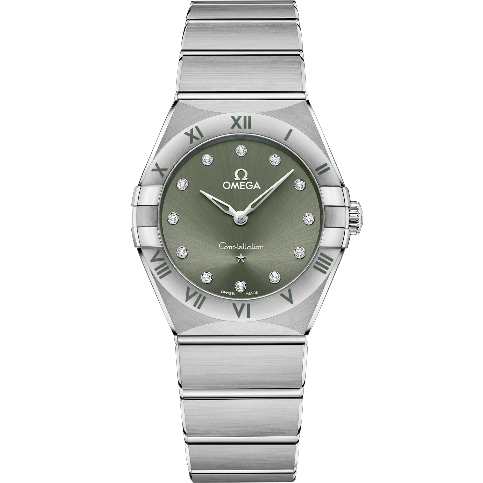 Omega CONSTELLATION 28 mm, steel on steel 131.10.28.60.60.001