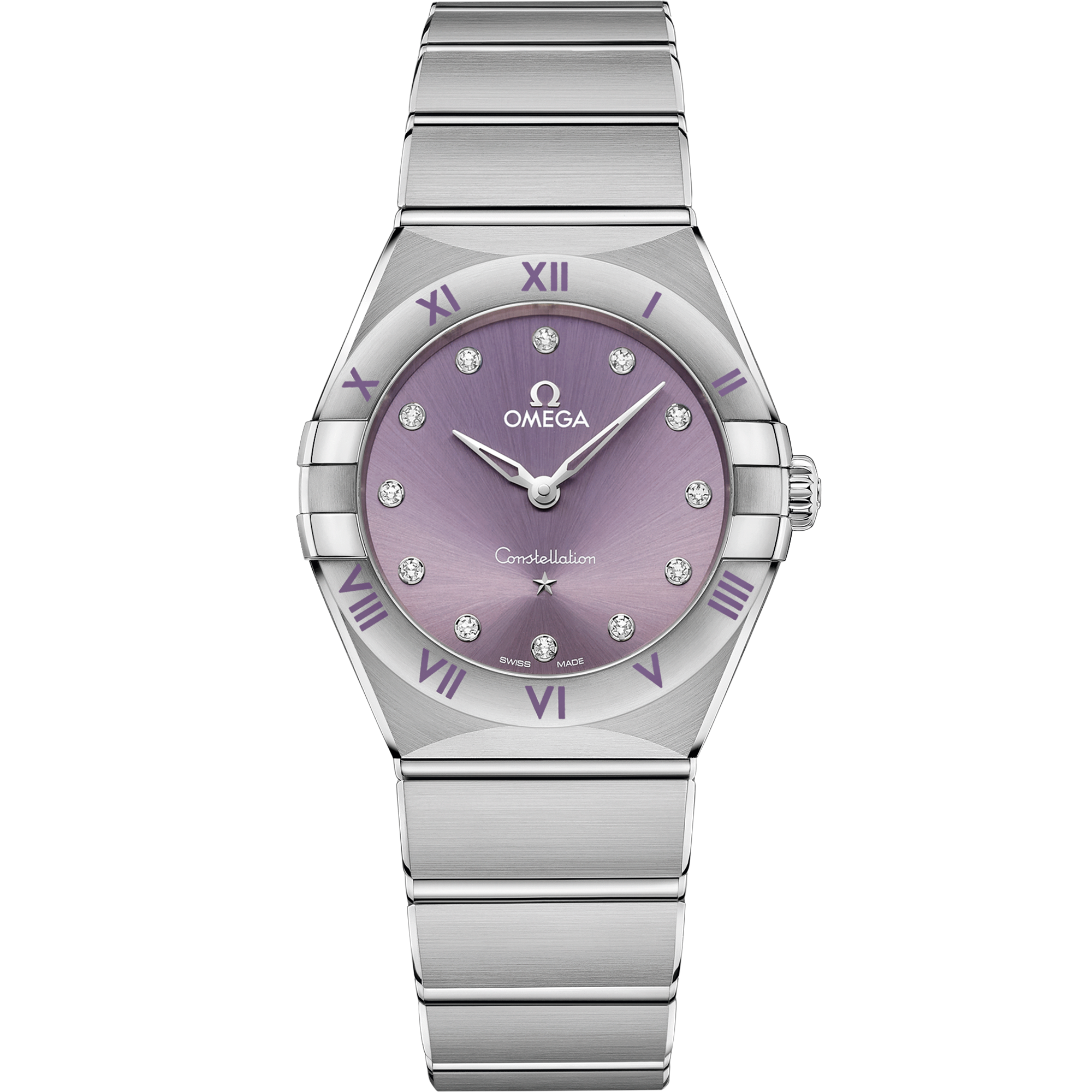 Omega CONSTELLATION 28 mm, steel on steel 131.10.28.60.60.002