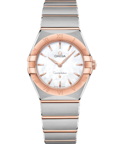 Omega CONSTELLATION 28 mm, steel ‑ Sedna™ gold on steel ‑ Sedna™ gold 131.20.28.60.05.001