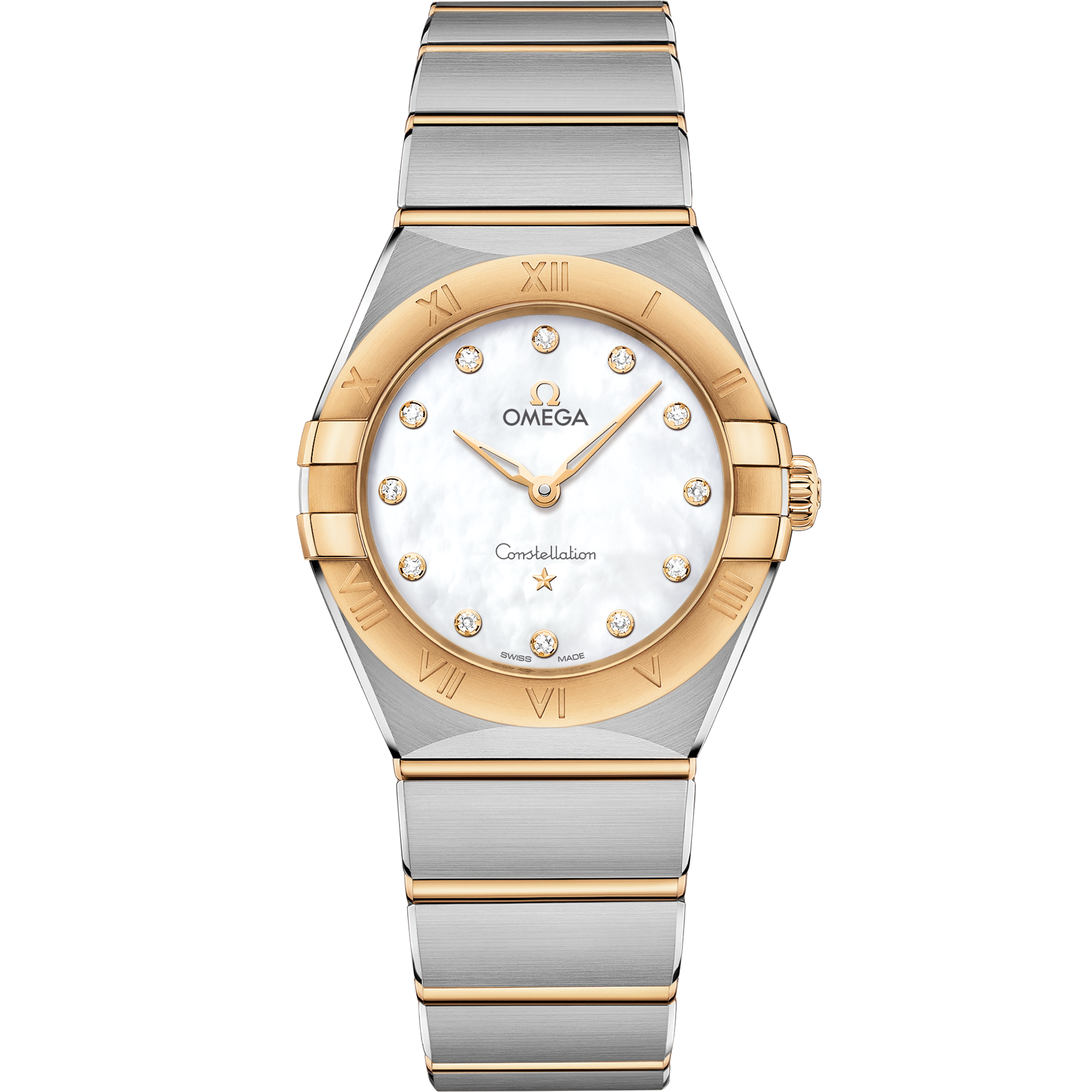 Omega CONSTELLATION 28 mm, steel ‑ yellow gold on steel ‑ yellow gold 131.20.28.60.55.002