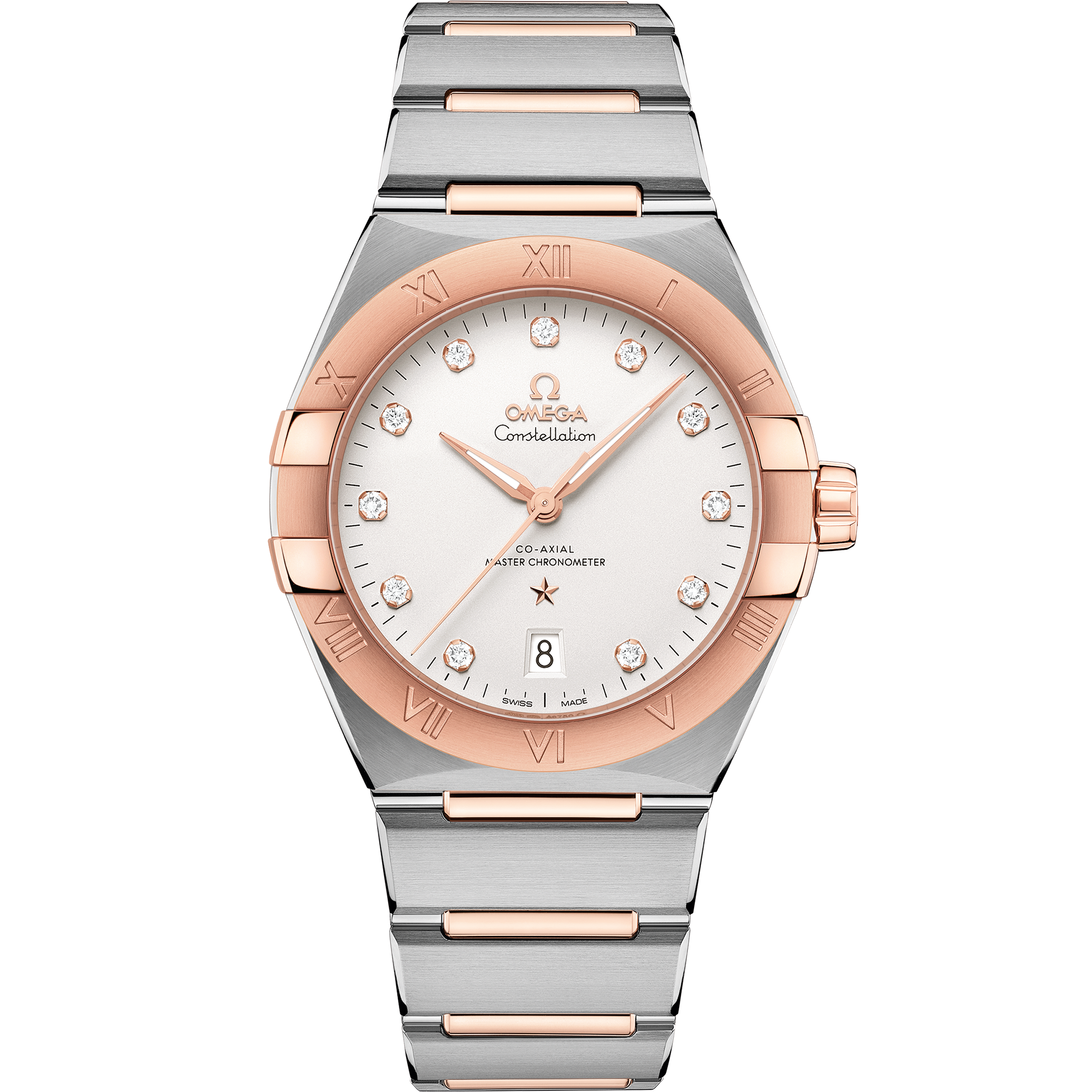 Omega CONSTELLATION 39 mm, steel ‑ Sedna™ gold on steel ‑ Sedna™ gold 131.20.39.20.52.001