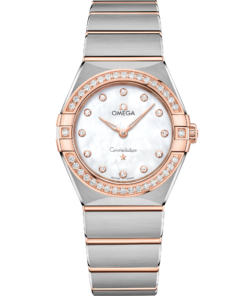 Omega CONSTELLATION 28 mm, steel ‑ Sedna™ gold on steel ‑ Sedna™ gold 131.25.28.60.55.001