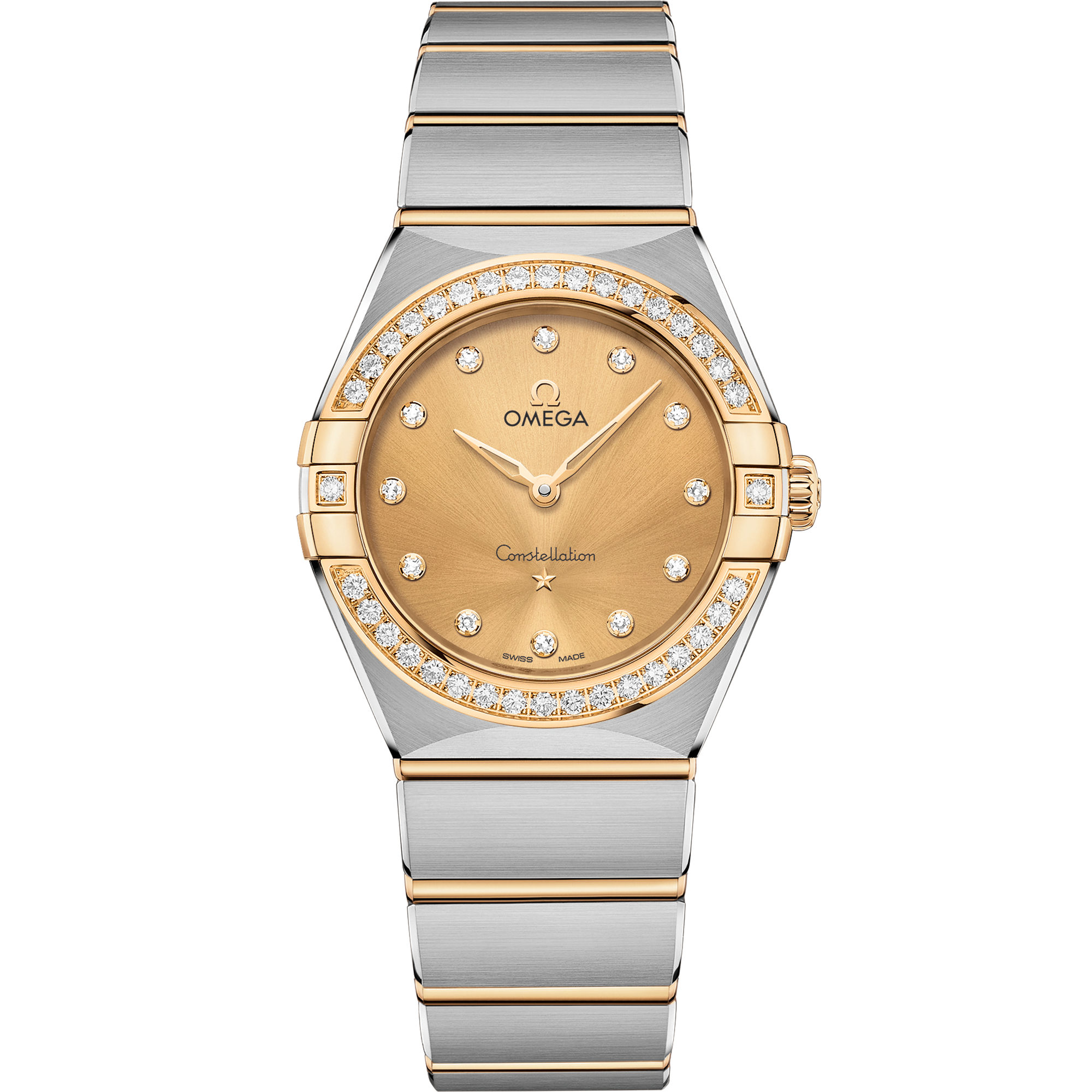 Omega CONSTELLATION 28 mm, steel ‑ yellow gold on steel ‑ yellow gold 131.25.28.60.58.001