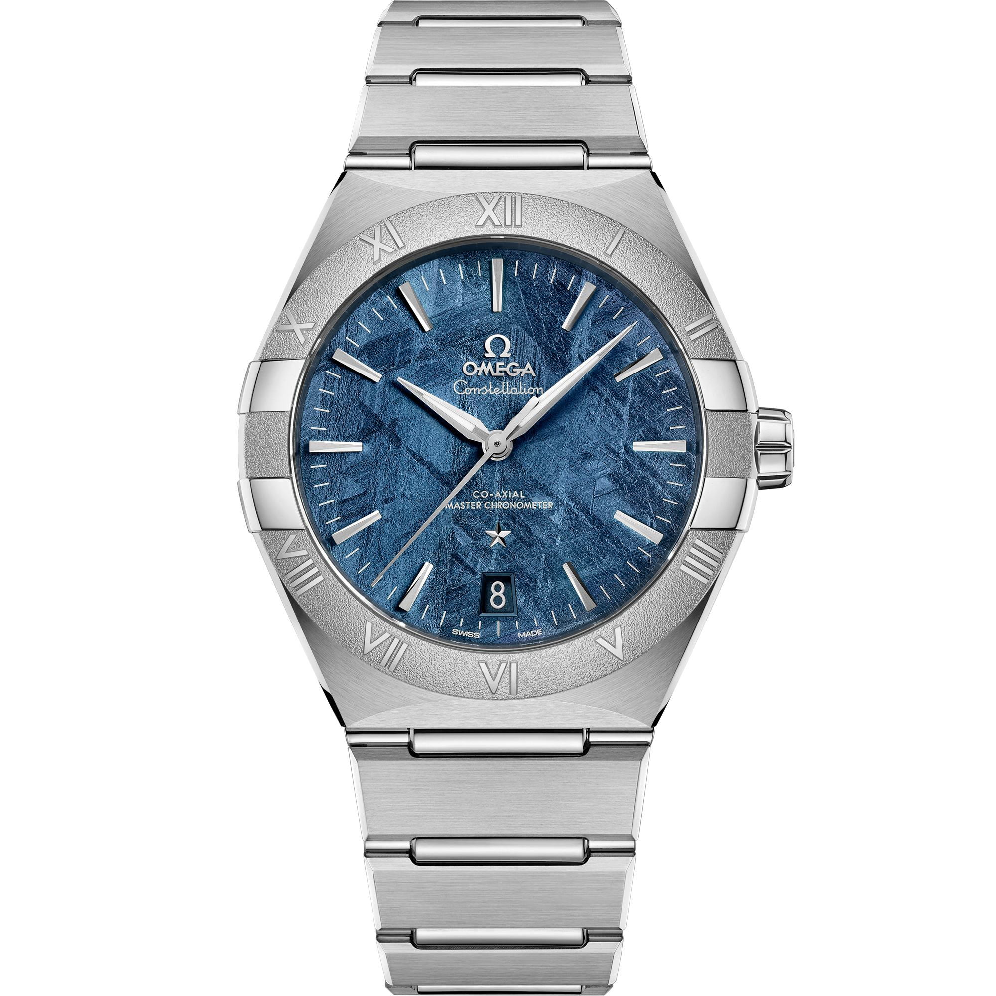 Omega CONSTELLATION 41 mm, steel on steel 131.30.41.21.99.003