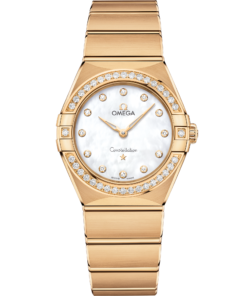 Omega CONSTELLATION 28 mm, yellow gold on yellow gold 131.55.28.60.55.002