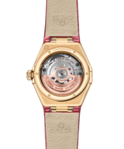 Alternative view of Omega CONSTELLATION 29 mm, yellow gold on leather strap 131.58.29.20.55.001