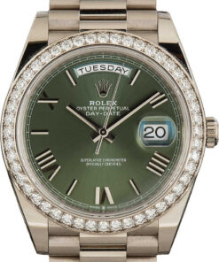HandMade The Rolex President Day-Date 40 228349 White Gold