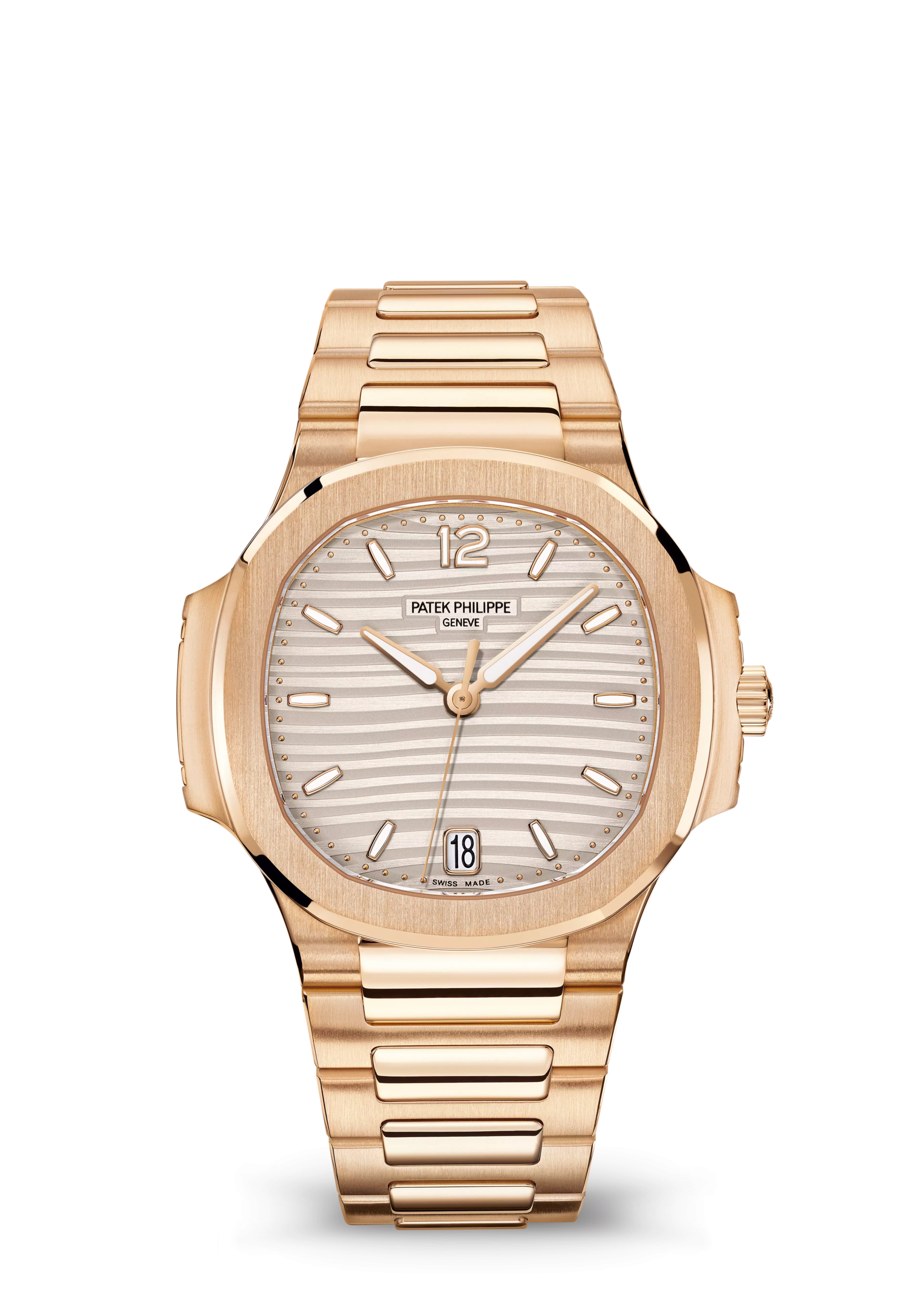 DATE. SWEEP SECONDS. Rose gold 7118/1R-001