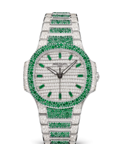 NAUTILUS. HAUTE JOAILLERIE. White gold 7118/1453G-001