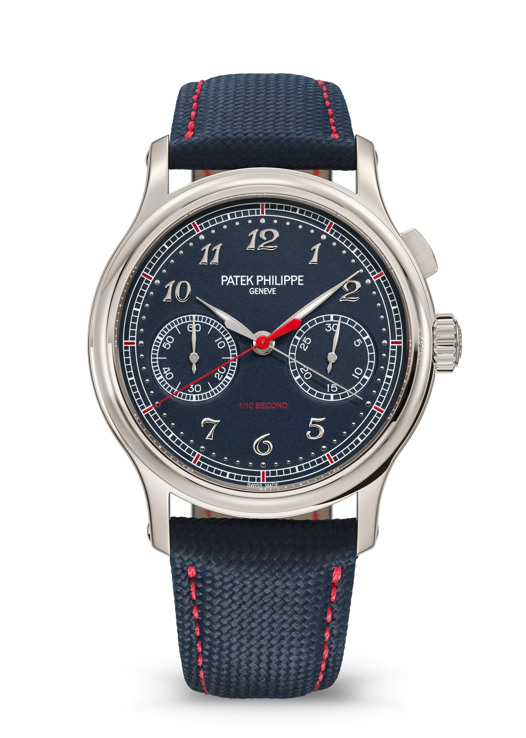 1/10TH OF A SECOND MONOPUSHER CHRONOGRAPH Platinum 5470P-001