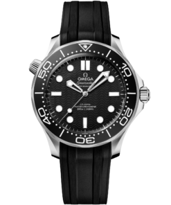 Omega SEAMASTER DIVER 300M 42 mm, steel on rubber strap 210.32.42.20.01.003