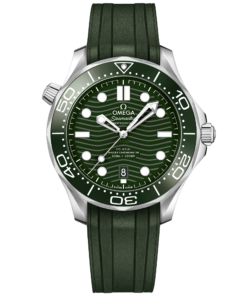 Omega SEAMASTER DIVER 300M 42 mm, steel on rubber strap 210.32.42.20.10.001