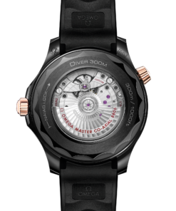 Alternative view of Omega SEAMASTER DIVER 300M 43.5 mm, black ceramic on rubber strap 210.62.44.20.01.001