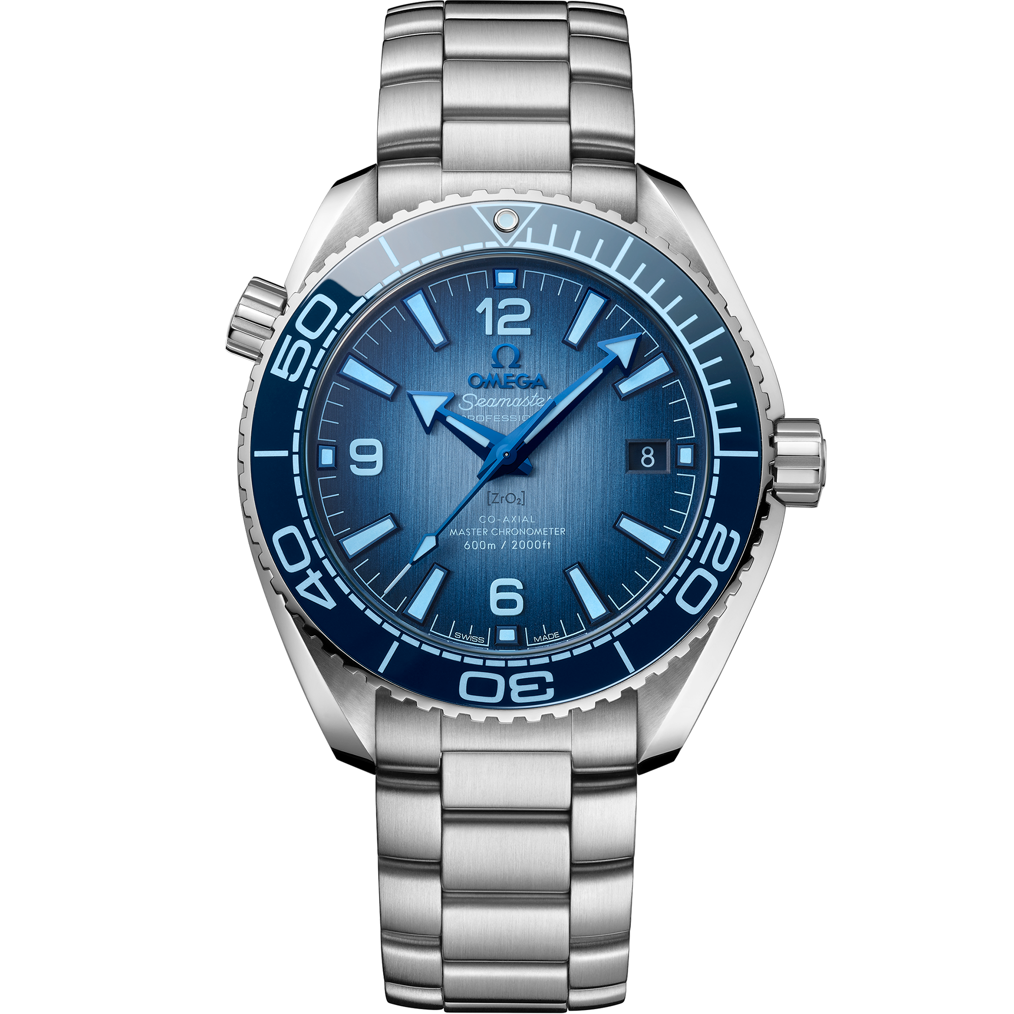 Omega SEAMASTER PLANET OCEAN 600M 39.5 mm, steel on steel 215.30.40.20.03.002