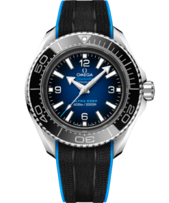 Omega SEAMASTER PLANET OCEAN 6000M 45.5 mm, O‑MEGASTEEL on rubber strap 215.32.46.21.03.001