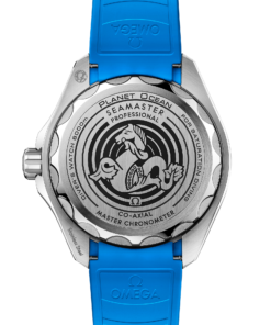 Alternative view of Omega SEAMASTER PLANET OCEAN 6000M 45.5 mm, O‑MEGASTEEL on rubber strap 215.32.46.21.03.001