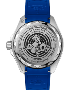 Alternative view of Omega SEAMASTER PLANET OCEAN 6000M 45.5 mm, O‑MEGASTEEL on rubber strap 215.32.46.21.04.001