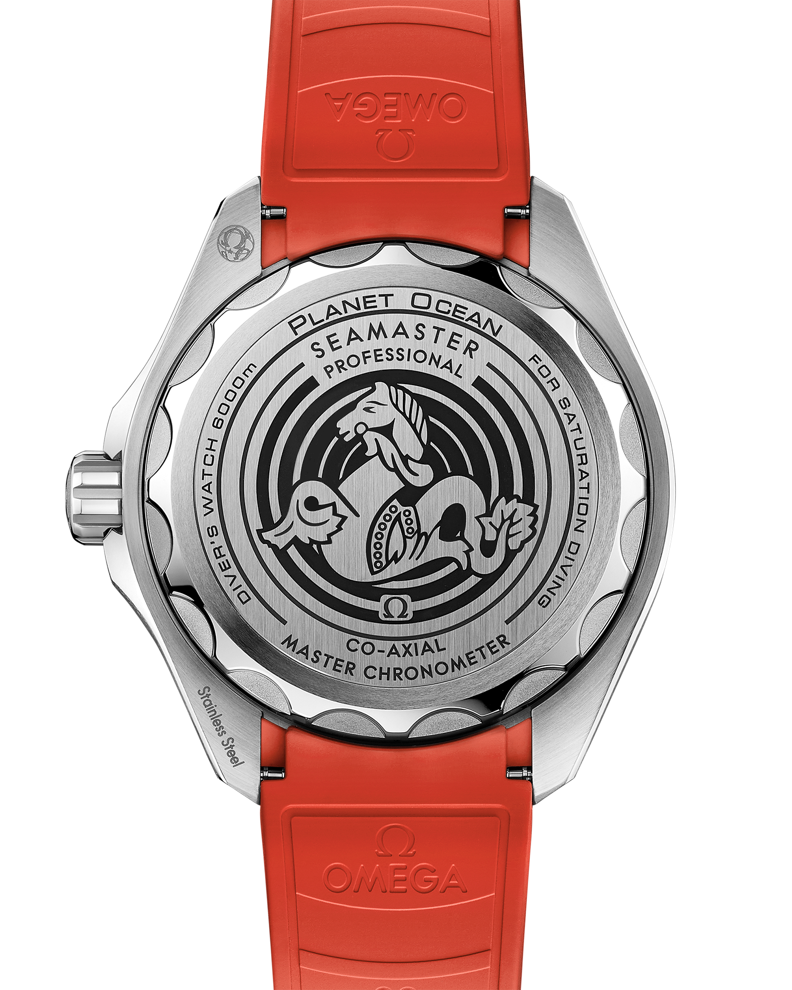 Omega SEAMASTER PLANET OCEAN 6000M 45.5 mm, O‑MEGASTEEL on rubber strap 215.32.46.21.06.001 - Image 2