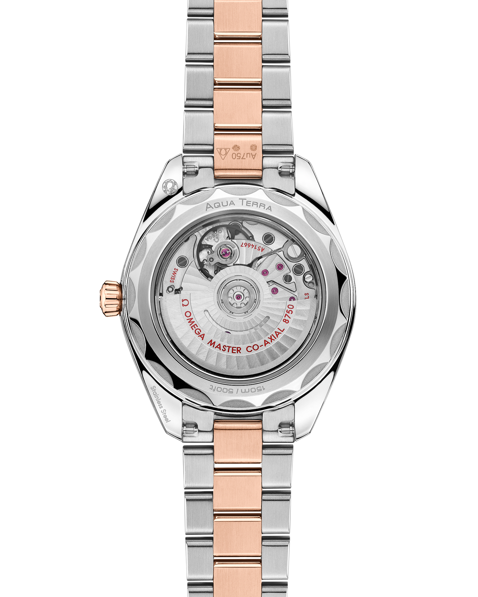 Omega SEAMASTER AQUA TERRA 150M 30 mm, steel ‑ Sedna™ gold on steel ‑ Sedna™ gold 220.20.30.20.63.001 - Image 2