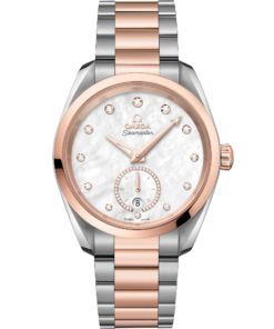Omega SEAMASTER AQUA TERRA 150M 38 mm, steel ‑ Sedna™ gold on steel ‑ Sedna™ gold 220.20.38.20.55.002