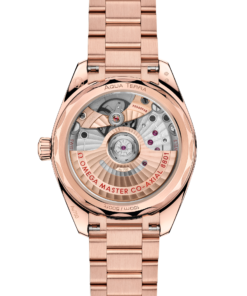Alternative view of Omega SEAMASTER AQUA TERRA SHADES 34 mm, Sedna™ gold on Sedna™ gold 220.50.34.20.09.001