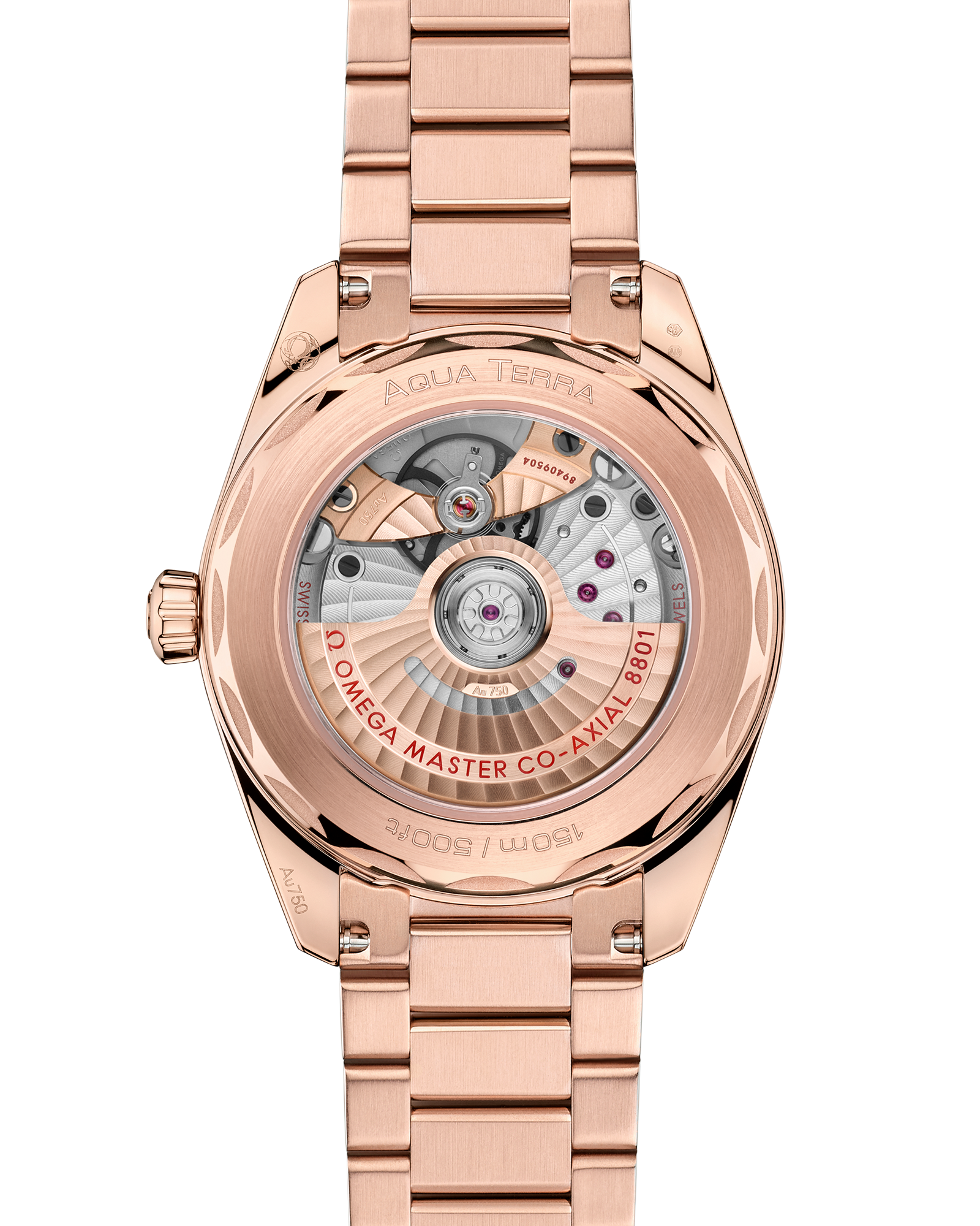 Omega SEAMASTER AQUA TERRA SHADES 38 mm, Sedna™ gold on Sedna™ gold 220.50.38.20.10.001 - Image 2