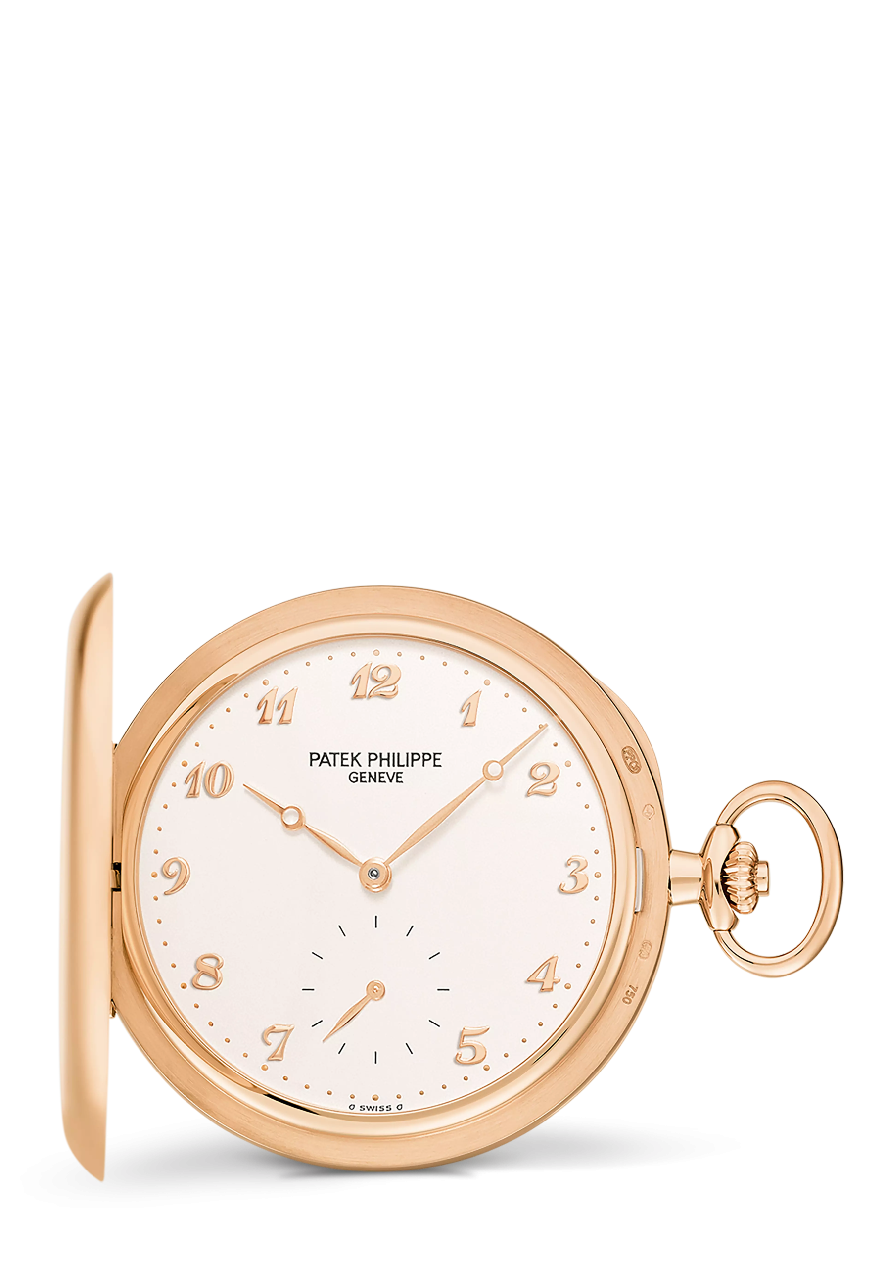 HUNTER-STYLE POCKET WATCH Rose gold 980R-001
