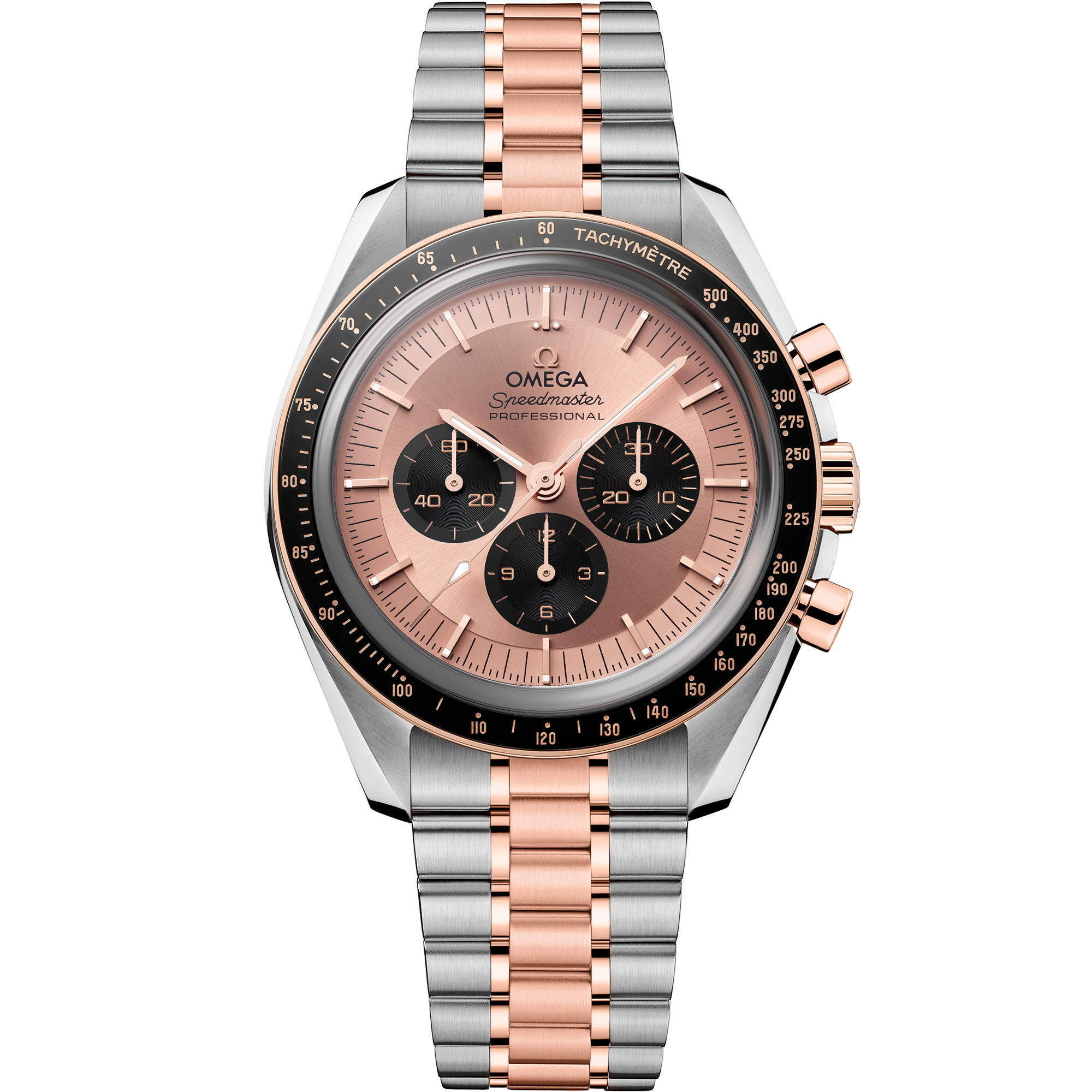 Omega SPEEDMASTER MOONWATCH PROFESSIONAL 42 mm, steel ‑ Sedna™ gold on steel ‑ Sedna™ gold 310.20.42.50.99.001