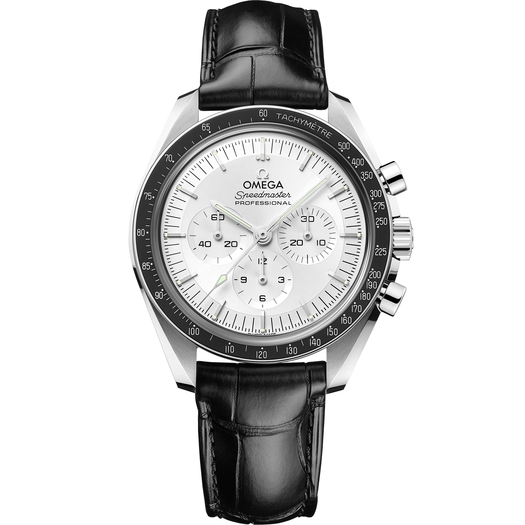 Omega SPEEDMASTER MOONWATCH PROFESSIONAL 42 mm, Canopus Gold™ on leather strap 310.63.42.50.02.001