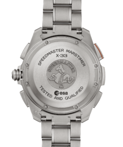 Alternative view of Omega SPEEDMASTER X‑33 MARSTIMER 45 mm, titanium on titanium 318.90.45.79.01.003