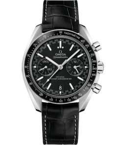 Omega SPEEDMASTER RACING 44.25 mm, steel on leather strap 329.33.44.51.01.001