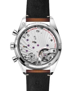 Alternative view of Omega SPEEDMASTER '57 40.5 mm, steel on leather strap 332.12.41.51.01.001