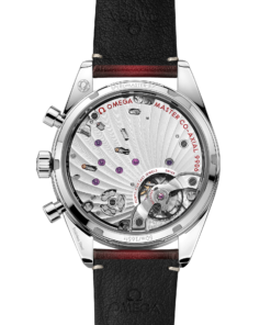 Alternative view of Omega SPEEDMASTER '57 40.5 mm, steel on leather strap 332.12.41.51.11.001