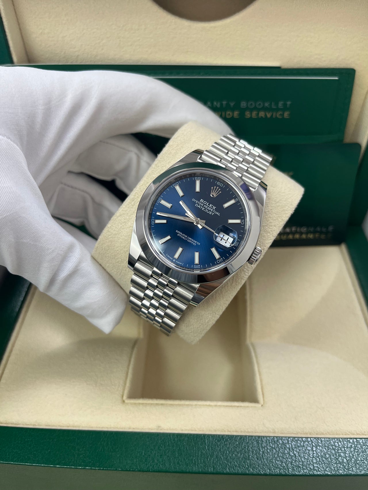 Rolex Datejust 41 41 mm Oystersteel 126300-0002 - Image 8
