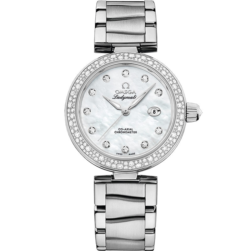 Omega DE VILLE LADYMATIC 34 mm, steel on steel 425.35.34.20.55.002