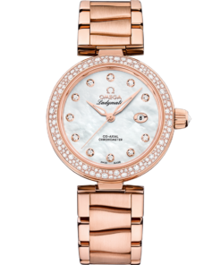 Omega DE VILLE LADYMATIC 34 mm, Sedna™ gold on Sedna™ gold 425.65.34.20.55.010