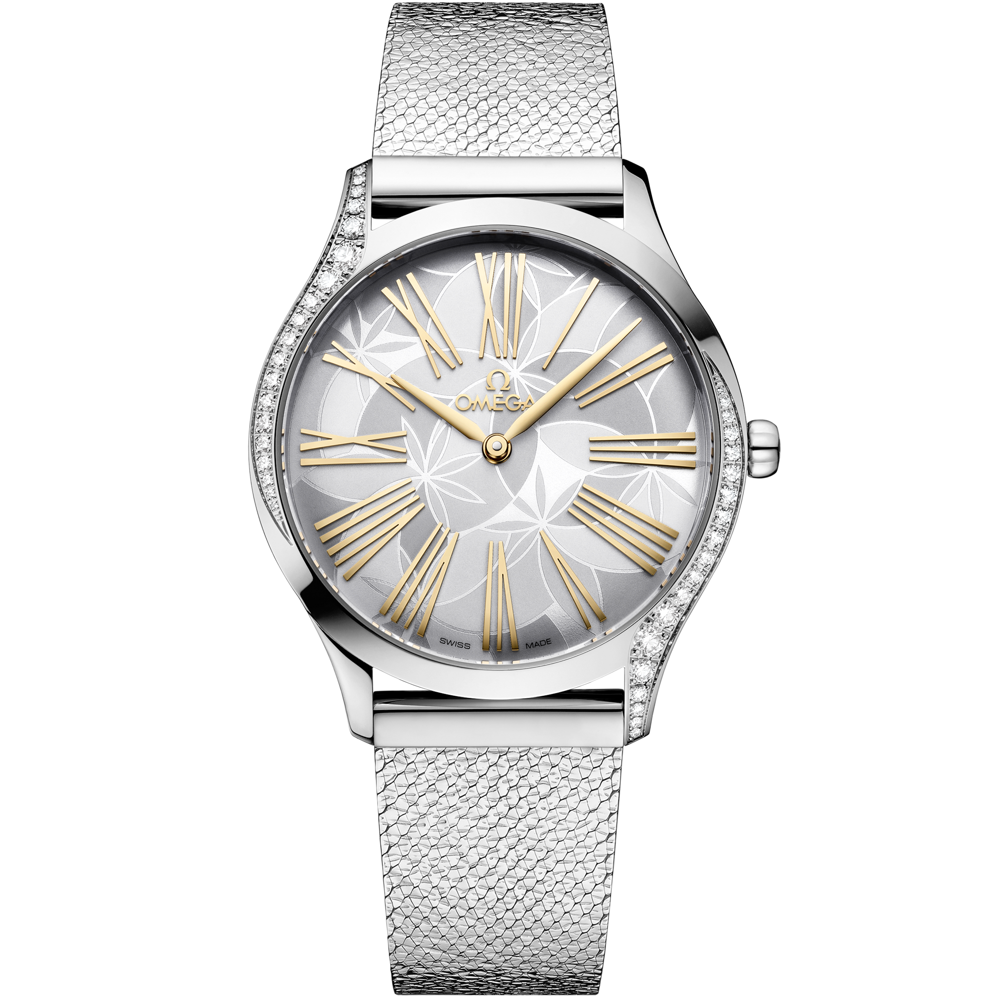 Omega DE VILLE TRÉSOR 36 mm, steel on steel 428.15.36.60.02.001