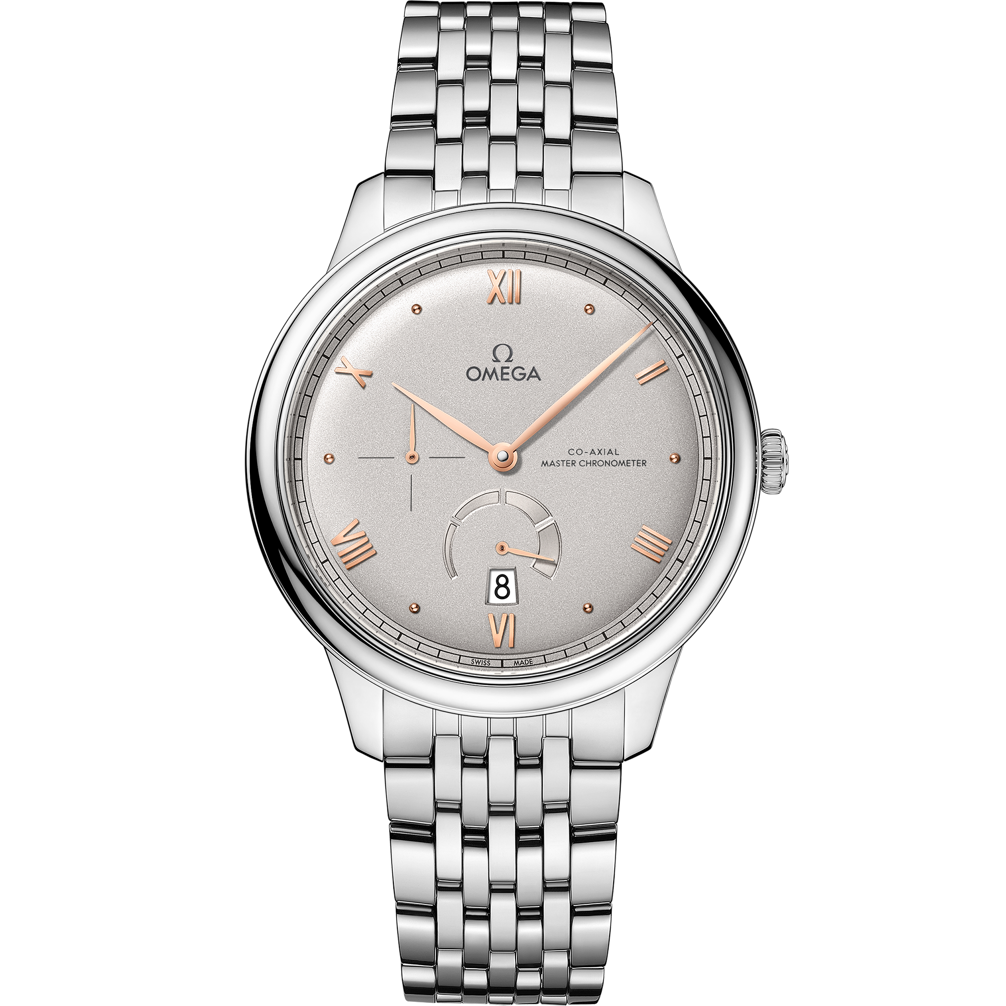 Omega DE VILLE PRESTIGE 41 mm, steel on steel 434.10.41.21.06.001