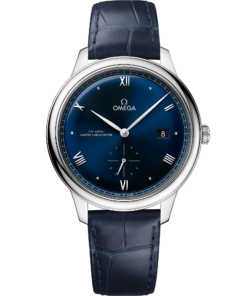 Omega DE VILLE PRESTIGE 41 mm, steel on leather strap 434.13.41.20.03.001