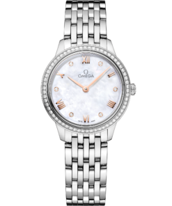 Omega DE VILLE PRESTIGE 27.5 mm, steel on steel 434.15.28.60.55.001