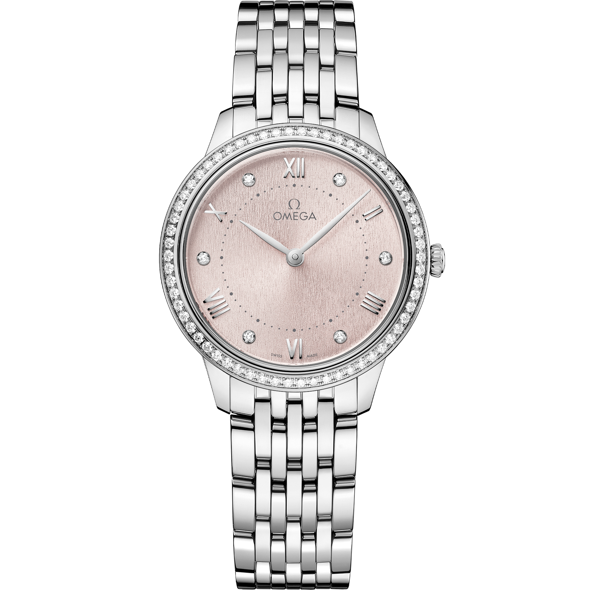Omega DE VILLE PRESTIGE 30 mm, steel on steel 434.15.30.60.52.001
