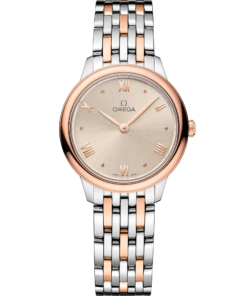 Omega DE VILLE PRESTIGE 27.5 mm, steel ‑ Sedna™ gold on steel ‑ Sedna™ gold 434.20.28.60.09.001