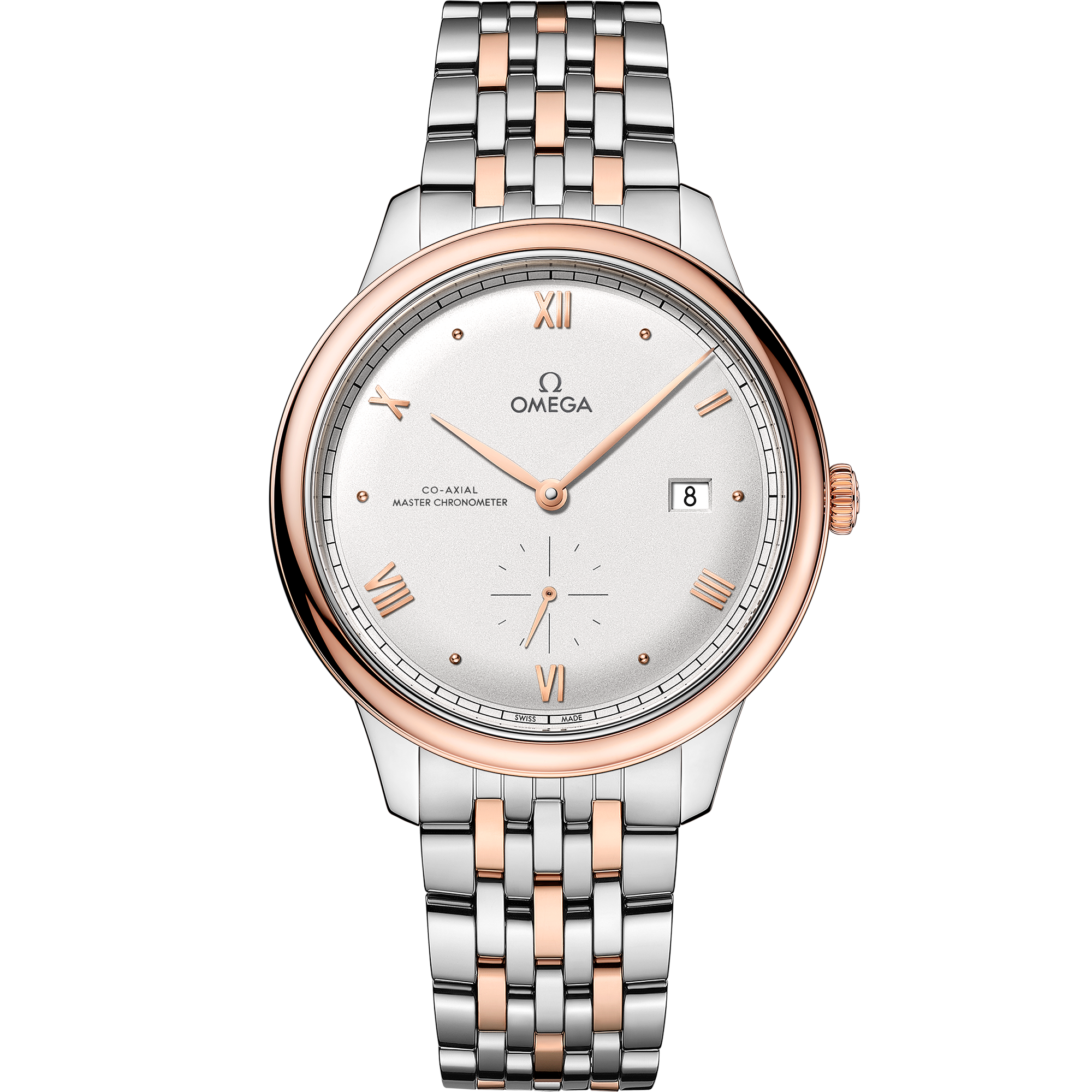 Omega DE VILLE PRESTIGE 41 mm, steel ‑ Sedna™ gold on steel ‑ Sedna™ gold 434.20.41.20.02.001