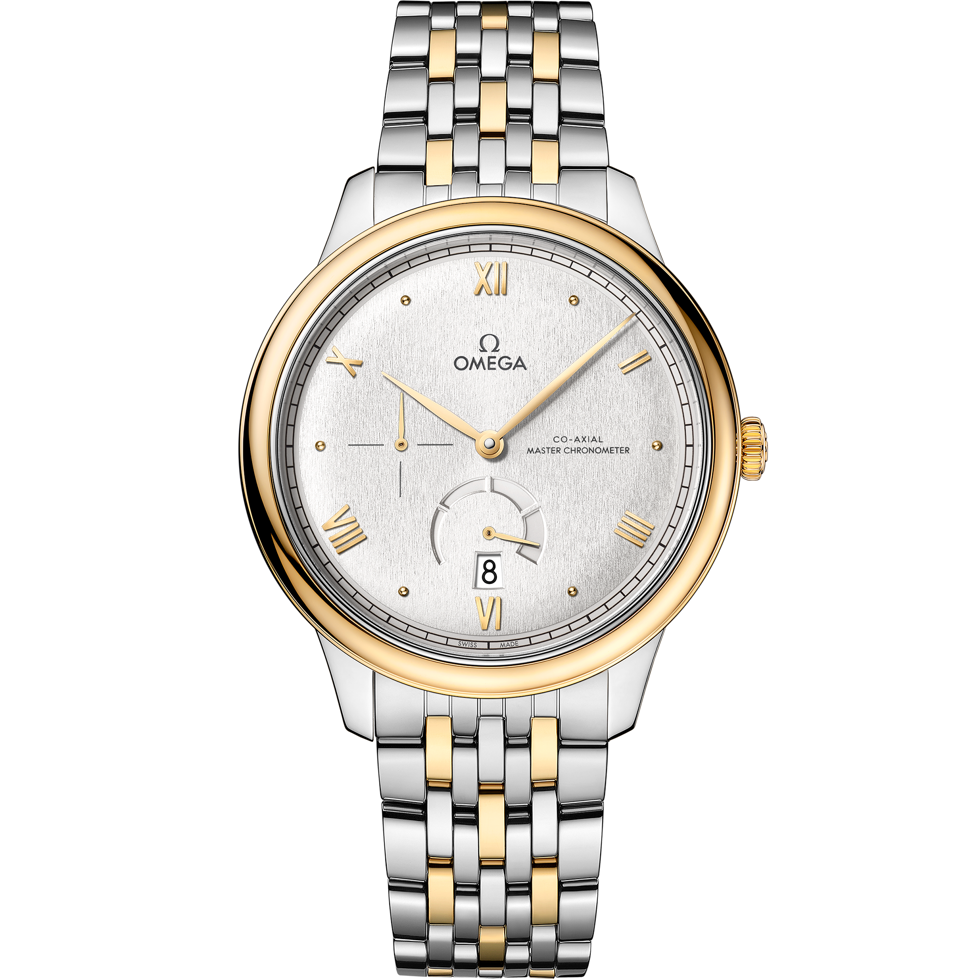 Omega DE VILLE PRESTIGE 41 mm, steel ‑ yellow gold on steel ‑ yellow gold 434.20.41.21.02.001