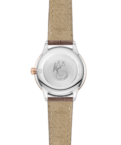 Alternative view of Omega DE VILLE PRESTIGE 27.5 mm, steel ‑ Sedna™ gold on leather strap 434.23.28.60.52.001