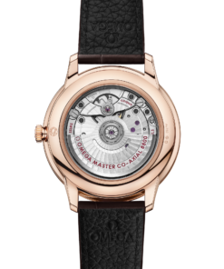 Alternative view of Omega DE VILLE PRESTIGE 40 mm, Sedna™ gold on leather strap 434.53.40.20.02.001