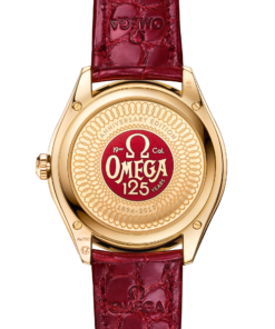 Alternative view of Omega DE VILLE TRÉSOR 40 mm, yellow gold on leather strap 435.53.40.21.11.001